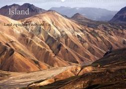 Island - Land zwischen Feuer und Eis (Wandkalender 2023 DIN A2 quer)