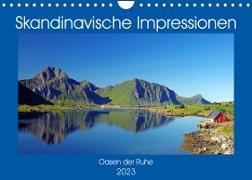 Skandinavische Impressionen - Oasen der Ruhe (Wandkalender 2023 DIN A4 quer)