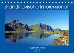 Skandinavische Impressionen - Oasen der Ruhe (Tischkalender 2023 DIN A5 quer)