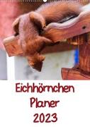 Eichhörnchen Planer 2023 (Wandkalender 2023 DIN A2 hoch)