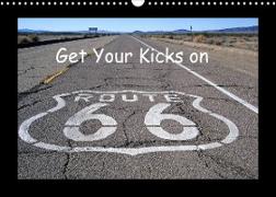 Get Your Kicks on Route 66 (Wandkalender 2023 DIN A3 quer)
