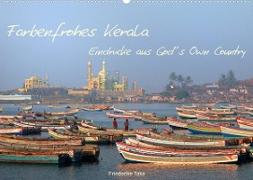 Farbenfrohes Kerala - Eindrücke aus God´s Own Country (Wandkalender 2023 DIN A2 quer)