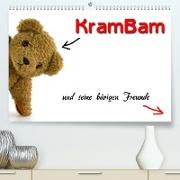 KramBam und seine bärigen Freunde (Premium, hochwertiger DIN A2 Wandkalender 2023, Kunstdruck in Hochglanz)