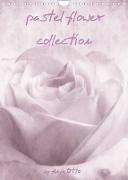 pastel flower collection (Wandkalender 2023 DIN A4 hoch)