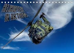 Helikopter in Aktion (Tischkalender 2023 DIN A5 quer)