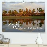 Angkor - Mythos im Reich der Khmer (Premium, hochwertiger DIN A2 Wandkalender 2023, Kunstdruck in Hochglanz)