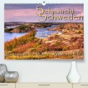 Sehnsucht Schweden - Sverige (Premium, hochwertiger DIN A2 Wandkalender 2023, Kunstdruck in Hochglanz)