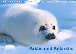 Arktis und Antarktis (Wandkalender 2023 DIN A4 quer)