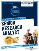 Senior Research Analyst (C-1543): Passbooks Study Guide Volume 1543