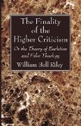 The Finality of the Higher Criticism