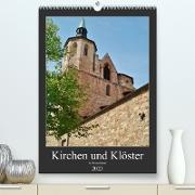 Kirchen und Klöster in Deutschland (Premium, hochwertiger DIN A2 Wandkalender 2023, Kunstdruck in Hochglanz)