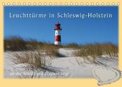 Leuchttürme Schleswig-Holsteins (Tischkalender 2023 DIN A5 quer)
