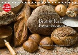 Brot und Kaffee Impressionen 2023 (Tischkalender 2023 DIN A5 quer)
