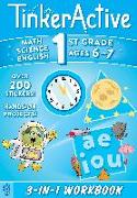 TinkerActive 1st Grade 3-in-1 Workbook