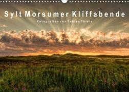 Sylt Morsumer Kliffabende Fotografien von Tobias Thiele (Wandkalender 2023 DIN A3 quer)