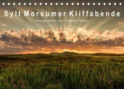 Sylt Morsumer Kliffabende Fotografien von Tobias Thiele (Tischkalender 2023 DIN A5 quer)