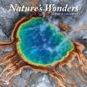 Nature's Wonders 12x12 Photo Wall Calendar