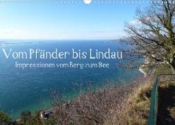 Vom Pfänder nach Lindau (Wandkalender 2023 DIN A3 quer)