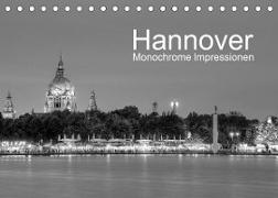 Hannover Monochrome Impressionen (Tischkalender 2023 DIN A5 quer)
