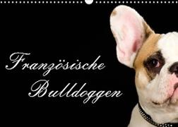 Französische Bulldoggen (Wandkalender 2023 DIN A3 quer)