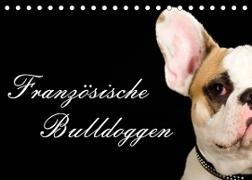 Französische Bulldoggen (Tischkalender 2023 DIN A5 quer)