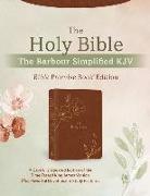 The Holy Bible: The Barbour Simplified KJV Bible Promise Book Edition [Chestnut Floral]: A Carefully Updated Edition of the Time-Tested King James Ver