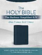 The Holy Bible: The Barbour Simplified KJV Bible Promise Book Edition [Navy Cross]: A Carefully Updated Edition of the Time-Tested King James Version