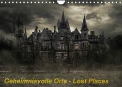 Geheimnisvolle Orte - Lost Places (Wandkalender 2023 DIN A4 quer)