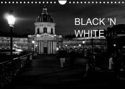 BLACK 'N WHITE (Wandkalender 2023 DIN A4 quer)