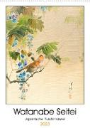 Watanabe Seitei - Japanische Tuschmalerei (Wandkalender 2023 DIN A2 hoch)