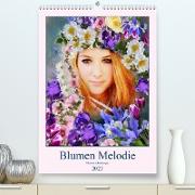 Blumen Melodie (Premium, hochwertiger DIN A2 Wandkalender 2023, Kunstdruck in Hochglanz)