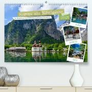 Servus am Königssee - Zu Besuch am bekanntesten Gebirgssee Bayerns (Premium, hochwertiger DIN A2 Wandkalender 2023, Kunstdruck in Hochglanz)