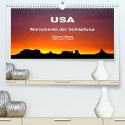 USA - Monumente der Schöpfung (Premium, hochwertiger DIN A2 Wandkalender 2023, Kunstdruck in Hochglanz)
