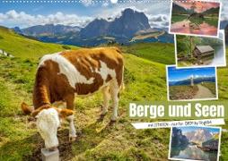 Berge und Seen, mit Zitaten - nur für Dich by VogtArt (Wandkalender 2023 DIN A2 quer)