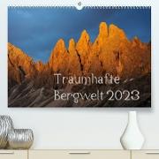 Traumhafte Bergwelt Kalender (Premium, hochwertiger DIN A2 Wandkalender 2023, Kunstdruck in Hochglanz)