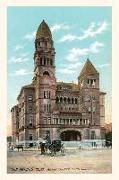 Vintage Journal Courthouse, San Antonio, Texas
