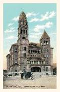 Vintage Journal Bexar County Courthouse, San Antonio