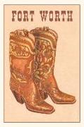 Vintage Journal Fort Worth, Cowboy Boots