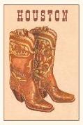 Vintage Journal Fancy Cowboy Boots, Houston