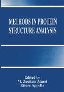 Methods in Protein Structure Analysis