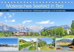Malerisches Seefeld in Tirol (Tischkalender 2023 DIN A5 quer)