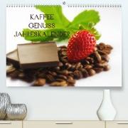 Kaffee Genuss Jahreskalender (Premium, hochwertiger DIN A2 Wandkalender 2023, Kunstdruck in Hochglanz)