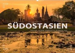 Südostasien - Thailand, Vietnam, Kambodscha, Myanmar, Laos (Wandkalender 2023 DIN A2 quer)