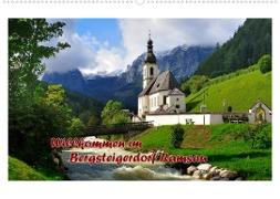 Willkommen im Bergsteigerdorf Ramsau (Wandkalender 2023 DIN A2 quer)