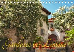 Gardasee bei Limone (Tischkalender 2023 DIN A5 quer)
