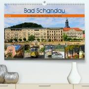 Bad Schandau ¿ Im Herzen der Sächsischen Schweiz (Premium, hochwertiger DIN A2 Wandkalender 2023, Kunstdruck in Hochglanz)