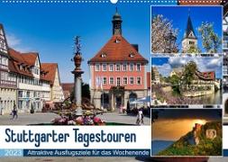 Stuttgarter Tagestouren (Wandkalender 2023 DIN A2 quer)