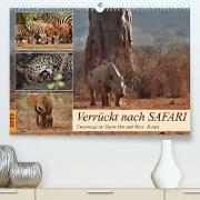 Verrückt nach SAFARI Unterwegs im Tsavo Ost und West Kenia (Premium, hochwertiger DIN A2 Wandkalender 2023, Kunstdruck in Hochglanz)