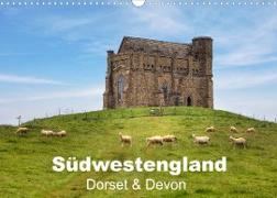 Südwestengland - Dorset & Devon (Wandkalender 2023 DIN A3 quer)