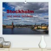 Stockholm und seine Schären (Premium, hochwertiger DIN A2 Wandkalender 2023, Kunstdruck in Hochglanz)